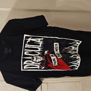 Universal Studios Small Dracula Pain In The Neck Shirt New
